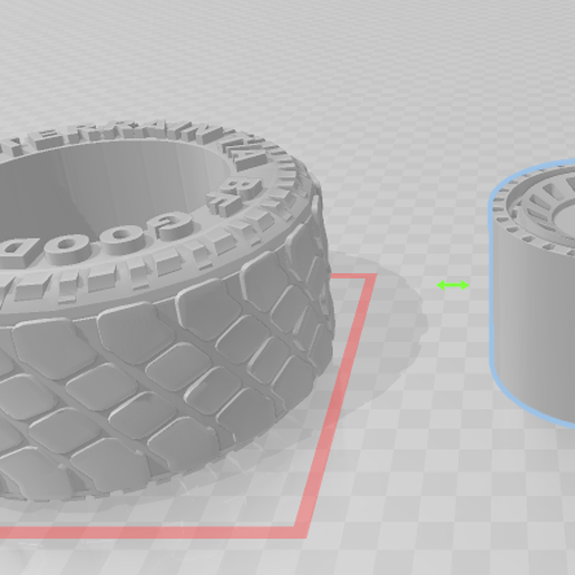 camino ruedas calientes 3D print model - Mito3D
