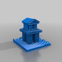 offshore-bank Architektur Gebäude-Strukturen 3d print model - Mito3D