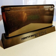 og nintendo 3ds ayakta durmak logo 3d print model - Mito3D