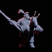 ogre french cavalry flesheater 3d print model - Mito3D