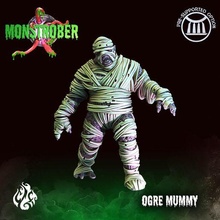 ogre mummy fantasy god monster rpg undead wargames evil dnd pathfinder tabletopgames foundry crippled cgf monstrober octoberchallenge 3d print model - Mito3D