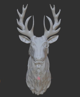 cervo arte 3d print model - Mito3D