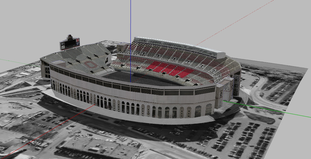 Ohio estadio 3d print model - Mito3D