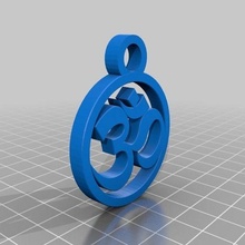 ohm symbole gadget 3d print model - Mito3D