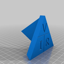ohms law triangle various learning 3d print model - Mito3D