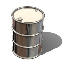 oil barrel drum 28mm game wh40k warhammer space marine weapon container munitorum terrain toy wargame sifi 40k 3d print model - Mito3D
