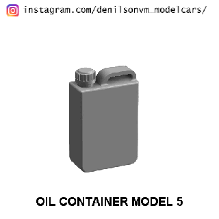 oil container pack 2 1 24 25 diorama 3d print model - Mito3D
