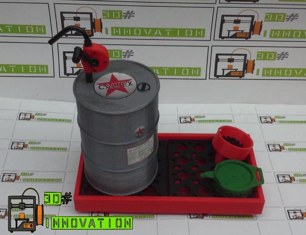 olio kit vari rc assiale scx10 trx trx4 spettro finestra reti 1 10 crawler scx10ii arredamento 3D print model - Mito3D