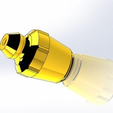 oil nipple tool render 3d modeling 3d print model - Mito3D