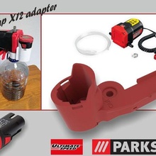 sıvı yağ pompa park tarafı x12 pil adaptör araçlar 3d print model - Mito3D