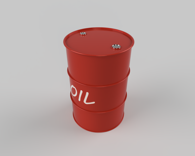 pétrole réservoir 1 24 atelier boîte tambour modèle échelle modélisation 3d print model - Mito3D