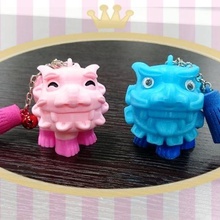 okinawense shisa llave anillo Moda animal China chino león llavero knick knack juguete 3d print model - Mito3D