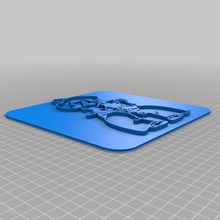 oklahoma pete ince plaka aracı 3d baskı 3d print model - Mito3D