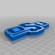 o estado de oklahoma atlético logotipo oficial ferramenta A impressão 3d 3d print model - Mito3D