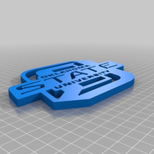 o estado de oklahoma logotipo oficial ferramenta A impressão 3d 3d print model - Mito3D