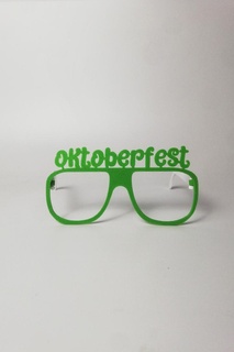 oktoberfest written party glasses 3d print model - Mito3D