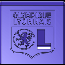 ol phone holder - olympique lyonnais home lyon olympian 3d print model - Mito3D