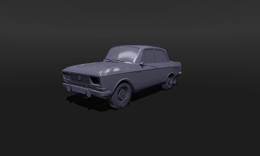 old car Game auto replika automobile vehicle foreign sedan station wagon sports 3d print model - Mito3D