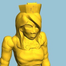 old fashioned nurses hat game games 3d print model - Mito3D