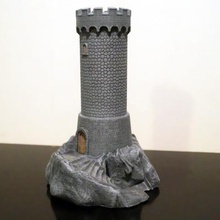 old guard tower game castle fanatsy medieval miniature rock tabletop watchtower dungeons dragons 3d print model - Mito3D