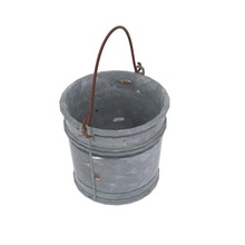 old water bucket tool crate bin container 3d print model - Mito3D