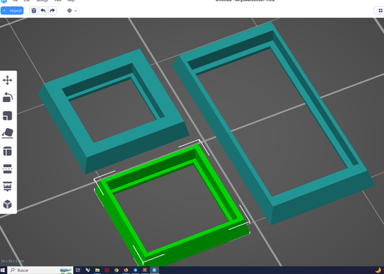 alt welt basen extensor base quadrat extender kavallerie konverter 3d print model - Mito3D
