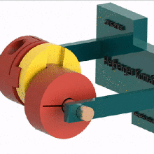 oldham-Kupplung tool Koppler oldham 3d print model - Mito3D