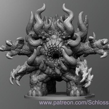 olethrodaemon juego dnd mazmorras dragones mesa juguete 3d print model - Mito3D