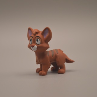 Oliver gato stl empresa lindo rojo gatito animal ventilador gandul 3d print model - Mito3D
