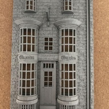 ollivanders negozio arte Harry vasaio baguette libro angolo 3d print model - Mito3D