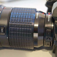 olympus 40-150 f28 pro lens tripod mount cover grip gadget camera 3d print model - Mito3D