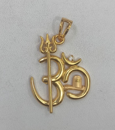om trishul pendant jewelry god krishna shivji bholenath shiv shivling shiva shankar mahadev idol hindu idols godess religion bhole mahakal shambhu ganesha 3d print model - Mito3D