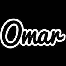 Omar Sanat Arapça Arap Umman png İslâm islami isimler uae Suudi körfez 3d print model - Mito3D
