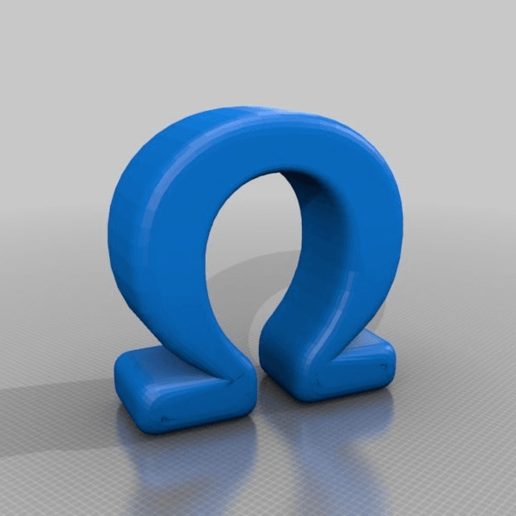 omega a arte esculturas 3D print model - Mito3D