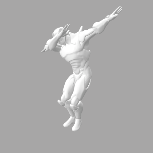 omega hafifçe vurmak poz fortnite cilt oyuncu oyun 3D print model - Mito3D