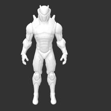 omega fortnite oyun oyna karanlık adam şekil cilt knight robot lav 3d print model - Mito3D