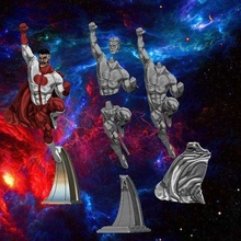 omni-man invincible fan art alien comics superhero toy marvel figure ironman batman 3d print model - Mito3D
