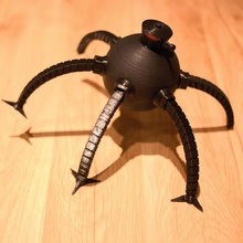 omnidroid flexible indestructibles de la lumière gadget jouet art toy 3d print model - Mito3D