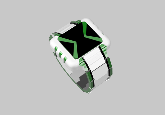 omnimatrice 10 gioco alieno supremazia orologio 3d print model - Mito3D