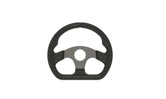 omp superquadro 330mm steering wheel 3d print model - Mito3D