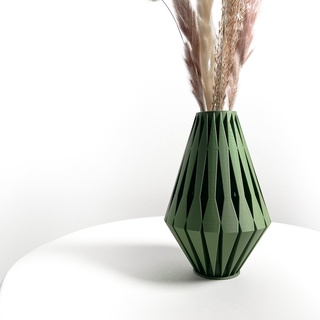 vazo modern benzersiz ev dekor kurutulmuş korunmuş çiçek aranjman stl dosya Bahçe kapalı Çiçekler bitkiler vazolar 3d print model - Mito3D