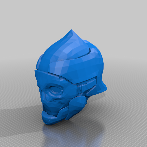 one eyed maske katı Kader 2 oyun sahne 3D print model - Mito3D