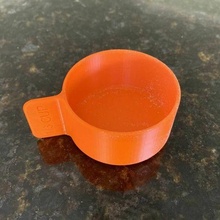 one-third 1 3 measuring cup kitchen_dining 3d print model - Mito3D
