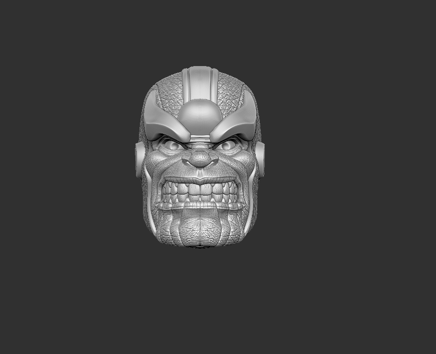 one12 escala cabeza thanos juego juguete personalizado 3D print model - Mito3D