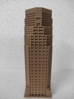 one financial center nast building four skyscraper architecture landmark sightseeing new york city nyc ny us american office exterior 3d print model - Mito3D