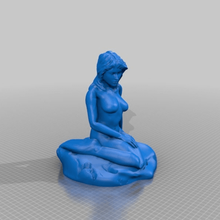 eine weitere Meerjungfrau Kunst lady Frau Skulpturen 3d print model - Mito3D
