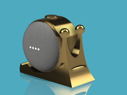 piece golden tanière mushi Cas gaine Google nid mini d'or 3d print model - Mito3D