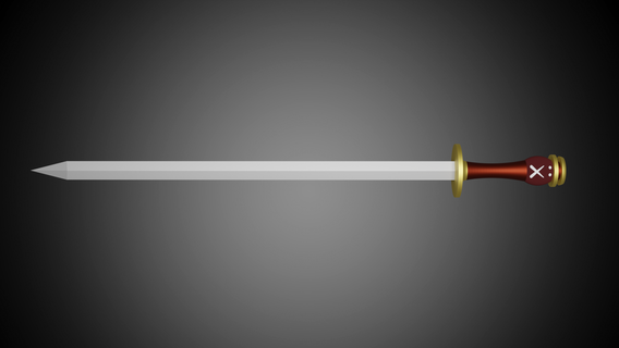 one piece - hawkins' warabide sword hawkins basil cosplay 3d print model - Mito3D