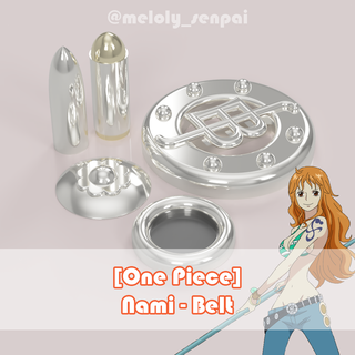 one piece - nami belt cosplay prop anime manga props weapon meloly 3d print model - Mito3D