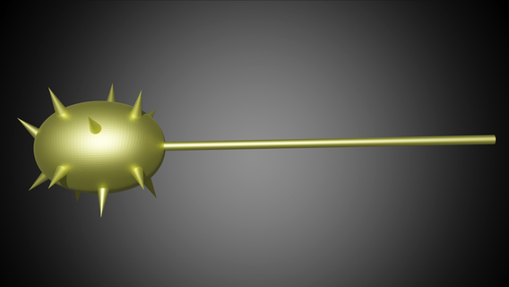 one piece - ulti's weapon ulti club mortar cosplay 3d print model - Mito3D